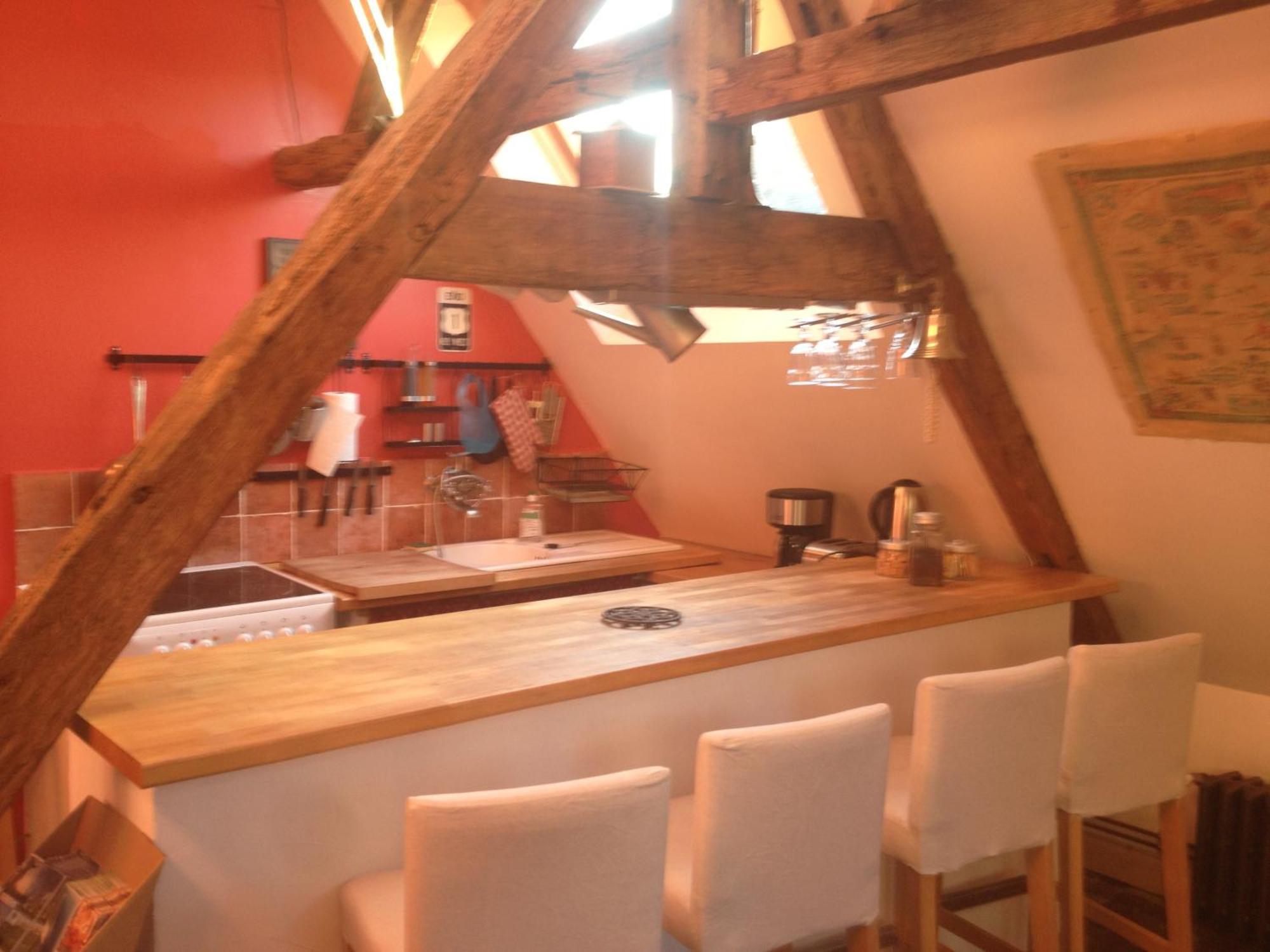 Apartmán Le Refuge Des Cordeliers Laon Pokoj fotografie