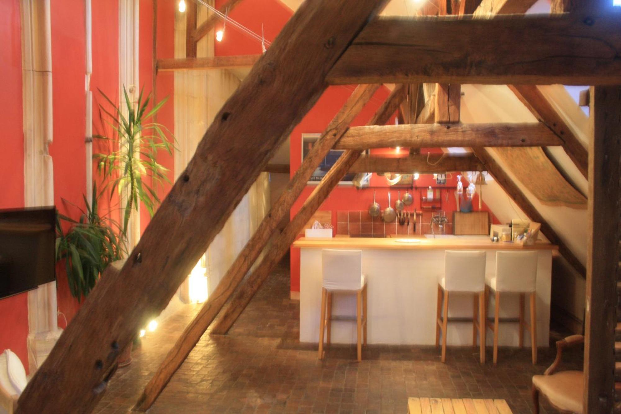 Apartmán Le Refuge Des Cordeliers Laon Pokoj fotografie