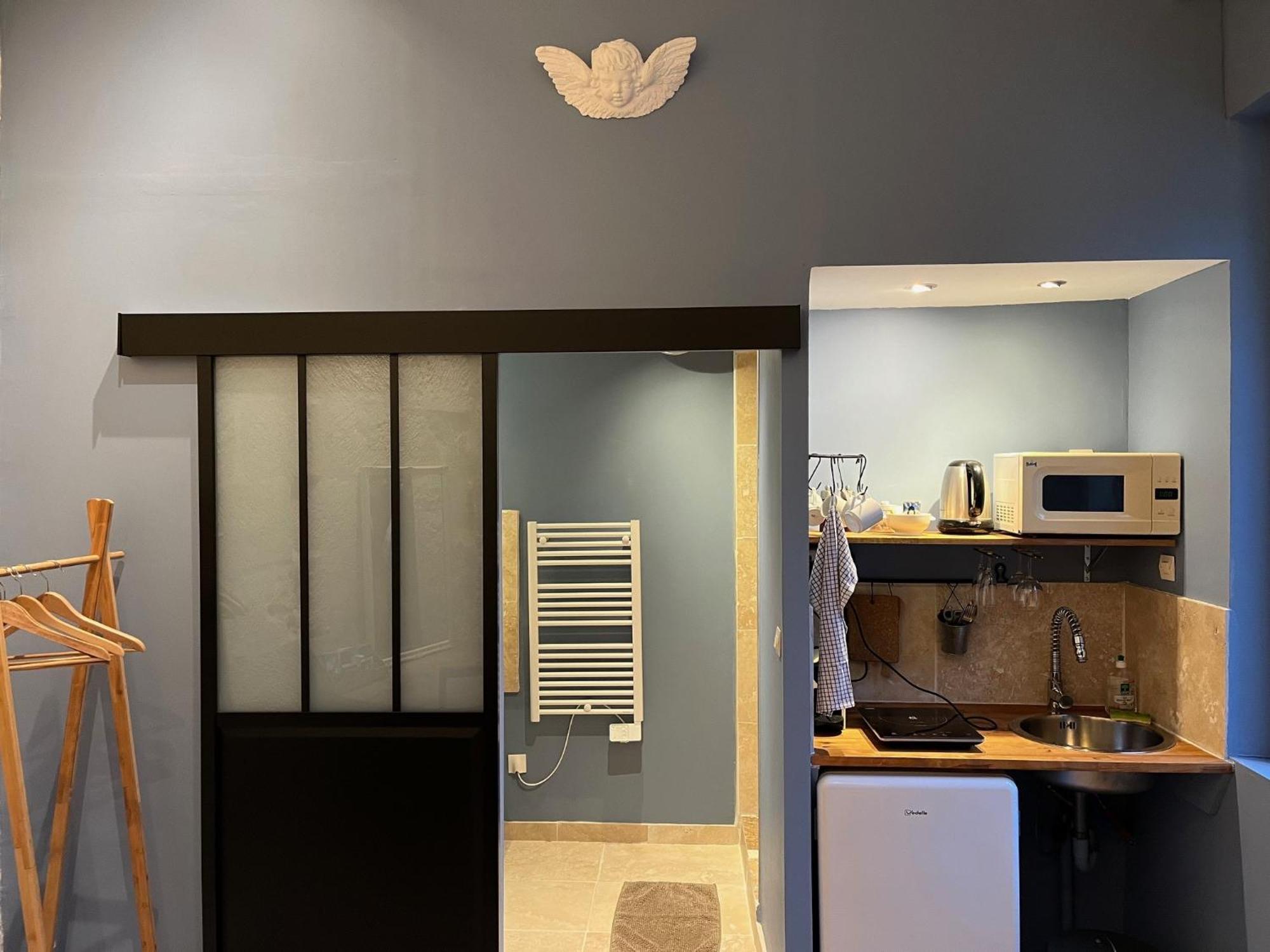 Apartmán Le Refuge Des Cordeliers Laon Pokoj fotografie