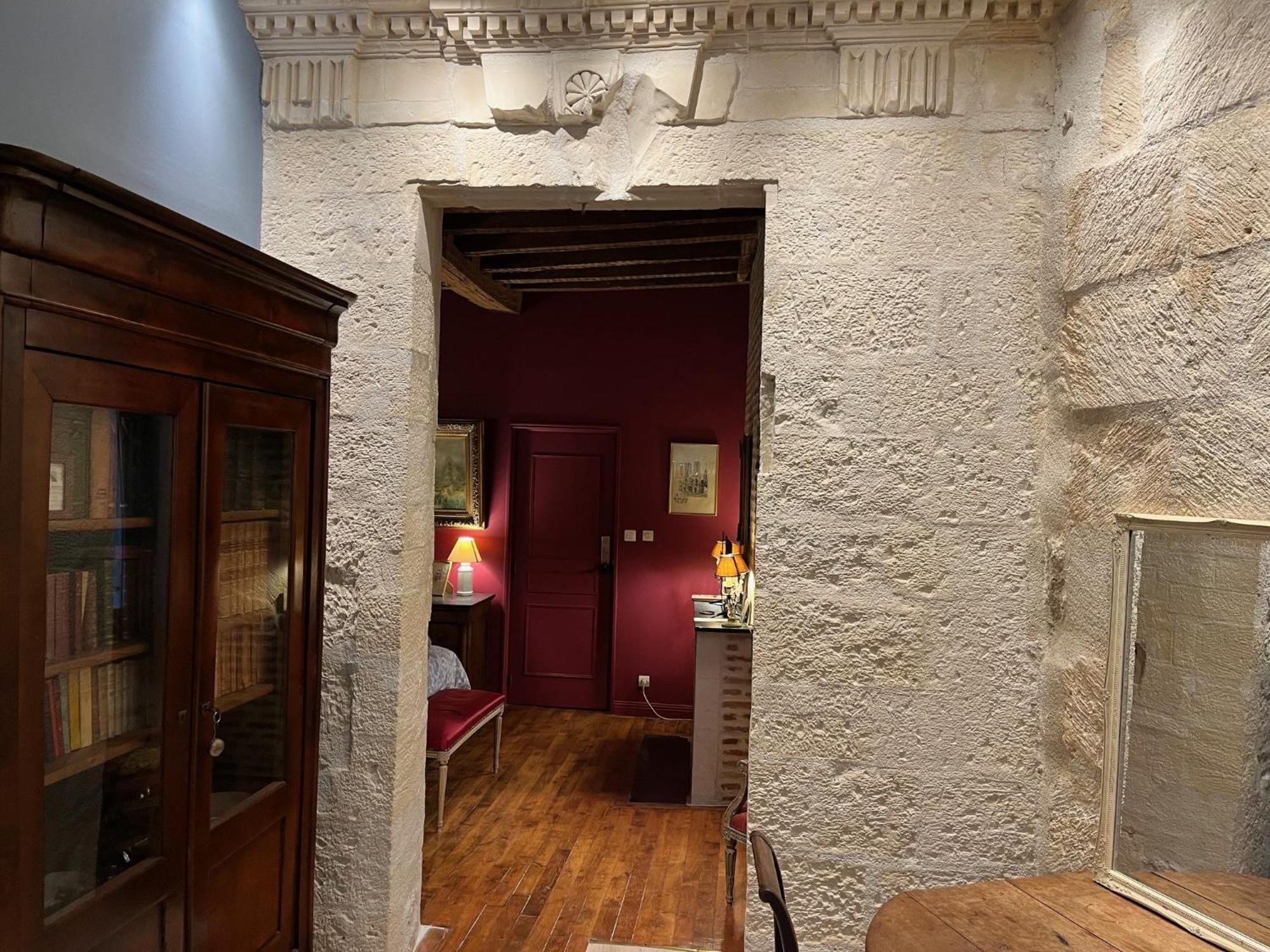 Apartmán Le Refuge Des Cordeliers Laon Pokoj fotografie
